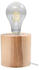 Sollux Schreibtischlampe SALGADO 1xE27/60W/230V Holz