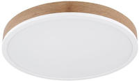 GLOBO LIGHTING LED Deckenleuchte "DORO" LED-Modul 1 Stk. Warmwei&szlig;