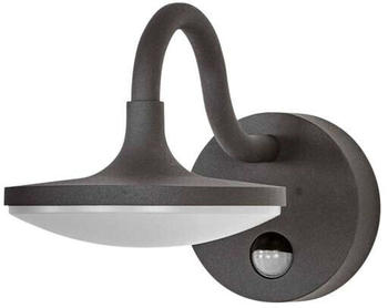 Lucande Finny Außen Wandleuchte Dark Grey/White (9619090)