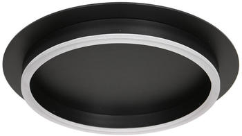 Steinhauer LED Deckenleuchte Ringlux Schwarz 20W 2000lm schwarz
