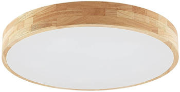 Lindby Tanju Deckenleuchte, Eichenholz, Ø 60 cm