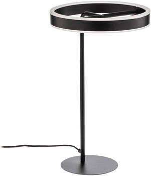 Lucande Yekta LED-Tischlampe, stepdim, schwarz