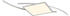 Lucande Tiaro LED-Deckenlampe, eckig, 56,6 cm, CCT