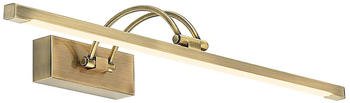 Lucande Felena LED-Bilderleuchte, messing antik