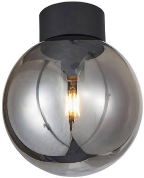Brilliant Deckenlampe Astro, Kugelglas, rauchgrau, Ø 25 cm