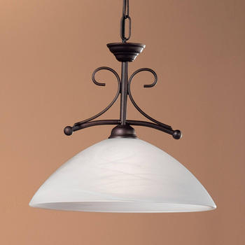 Orion Hängeleuchte Marco mit Alabasterglas, einflammig