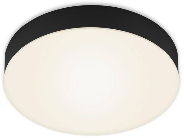 Briloner LED-Deckenleuchte Flame, Ø 21,2 cm, schwarz