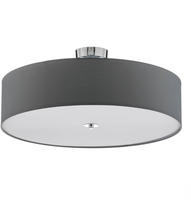 Brilliant Deckenleuchte "Andria" E27 1 Stk. mit Stoffschirm, 26,5 cm H&ouml;he, &Oslash; 60 cm,