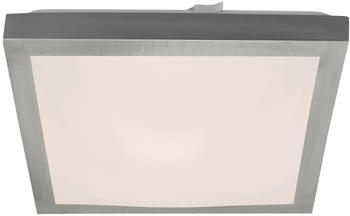 Briloner LED-Deckenleuchte Fledo, 3.000 K, nickel/weiß