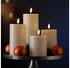 Deluxe Homeart MIA Echtwachs 4-tlg creme