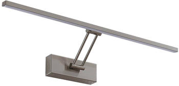 Lucande Thibaud LED-Bilderleuchte, nickel, 51,4 cm