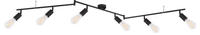 GLOBO LIGHTING Deckenstrahler "MARTHA" E27 1 Stk. Deckenspot/beweglich/schwarz/ohne
