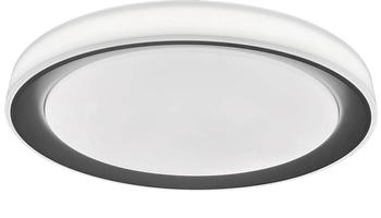 Rabalux Deckenleuchte EVEREST Metall silber LED 40W H:7.5cm Ø51cm dimmbar mit Fernbedienung 2700-6500K
