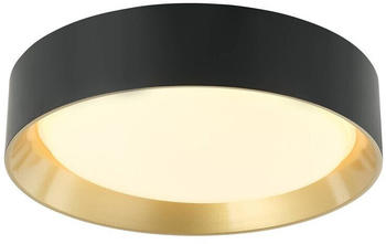 Lindby Kambia LED Deckenleuchte Ø45 Black/Gold (9625170)