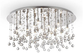IDEAL LUX Kristall-Deckenleuchte MOONLIGHT 15xG9/40W/230V