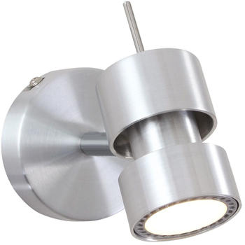 Steinhauer LED Spot Natasja in Silber 4,6W 345lm GU10 silber