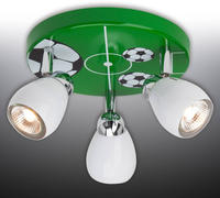 Brilliant G56234/74, Brilliant Soccer Deckenleuchte Halogen GU10 50W Bunt