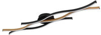 GLOBO LIGHTING LED Deckenleuchte "GERONIMO" LED-Modul 1 Stk. Warmwei&szlig; Deckenlampe,