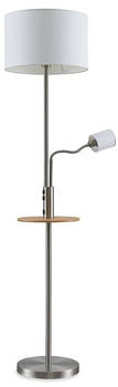Lindby Aovan Stehleuchte w/USB Nickel Lindby (9627405)