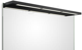 Decor Walther Slim Spiegelaufsteckleuchte LED schwarz matt - 80 cm