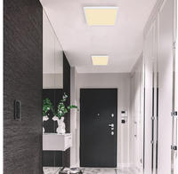 GLOBO LIGHTING Deckenleuchte "SAPANA" LED-Modul 1 Stk. Warmwei&szlig; Deckenlampe