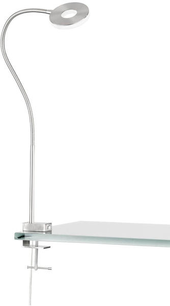 Fischer & Honsel Jax LED Klemmleuchte 5,8W Tunable white steuerbar dimmbar Acrylglas nickel 50414