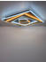 Fischer & Honsel Ratio LED Deckenleuchte 47,5W Tunable white steuerbar dimmbar Acrylglas sandschwarz + Fernbedienung 21425