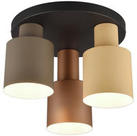 TRIO Leuchten Deckenleuchte "AGUDO, Deckenlampe &Oslash;30cm Wohnzimmer 3-flammig exkl
