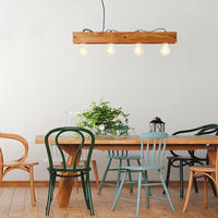 Brilliant Pendelleuchte "Calandra" E27 1 Stk. 149 cm H&ouml;he, E27, Metall/Holz,
