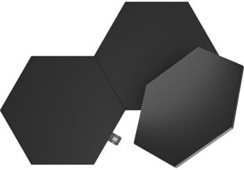 Nanoleaf Nanoleaf LED Shapes Ultra Black Hexagons in Schwarz RGBW 3x 2W 300lm Erweiterung schwarz