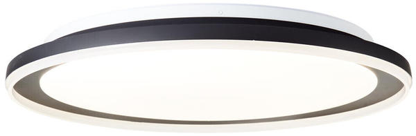 Brilliant LED Deckenleuchte Pederson in Schwarz 60W 6600lm schwarz