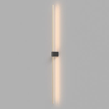 Maytoni LED Wandleuchte Pars in Gold und Schwarz 2x 6W 1050lm 2-flammig gold / messing