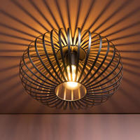 Brilliant Deckenleuchte "Bremen" E27 1 Stk. im Retro-Stil, dimmbar, &Oslash; 40 cm, E27,