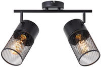 Brilliant Deckenstrahler "Kamolo" E27 1 Stk. schwenkbar - 2 flammig - dimmbar - 35cm