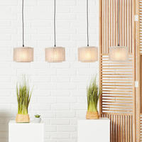 Brilliant Pendelleuchte "Odar" E27 1 Stk. 4 flammig, 113,5 cm H&ouml;he, E27,