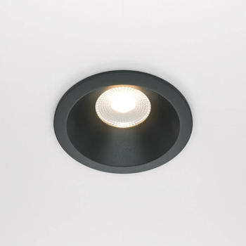 Maytoni Zoom LED Downlight Einbauleuchte 12W dimmbar Schwarz IP65 90Ra Ø8,5mm Warmweiss