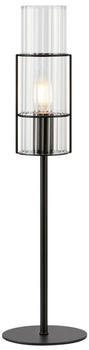 Markslöjd Lighting 108555 Tischleuchte TUBO 1xE14/40W/230V 50 cm schwarz/klar