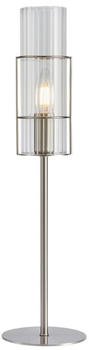 Markslöjd Lighting 108557 Tischleuchte TUBO 1xE14/40W/230V 50 cm glänzend Chrom/klar