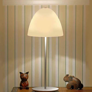 Casablanca Bell Tischleuchte ohne Dimmer Weiß/Sand