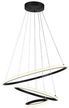 V-TAC LED-Hängeleuchte an Schnur LED/32W/230V 3000K schwarz