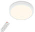 Briloner 3701-016 Dimmbare LED-Deckenleuchte RUNA LED/18W/230V weiß + Fernbedienung