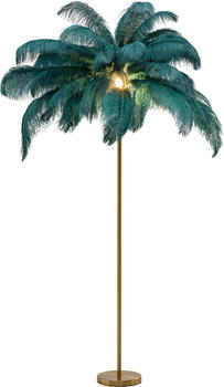KARE Stehlampe Feather Palm Alu grün (53749)