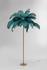 KARE Stehlampe Feather Palm Alu grün (53749)