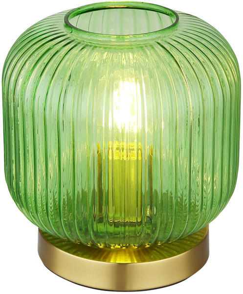 Globo Tischleuchte Grün Glas 21 cm (4558454901)