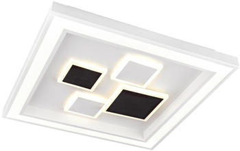 Globo LED-Deckenleuchte Opal Weiß Metall Kunststoff 48x7 cm (4558443701)
