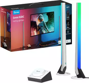 Govee RGBIC LED Gaming Light Bars Wi-Fi 160lm (H6047) Govee RGBIC LED Gaming Light Bars Wi-Fi 160lm (H6047)