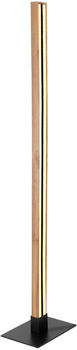 Globo LED-Stehleuchte Doro Schwarz Metall Kunststoff 18x123 cm Dimmbar (4558359201)