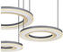 Globo LED-Hängeleuchte Opal Schwarz Weiß Metall Kunststoff (4558407202)