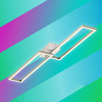 tint Smarte Zigbee Deckenleuchte Ciso RGBW in Silber 24W 3000lm silber