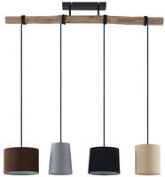 Pendelleuchte 'amilia' Aus Holz F&uuml;r Wohnzimmer & Esszimmer Von Lindby